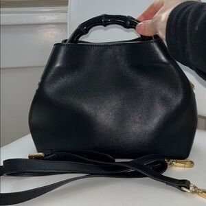 J McLaughlin Black Mini Fiona Women’s Handbag